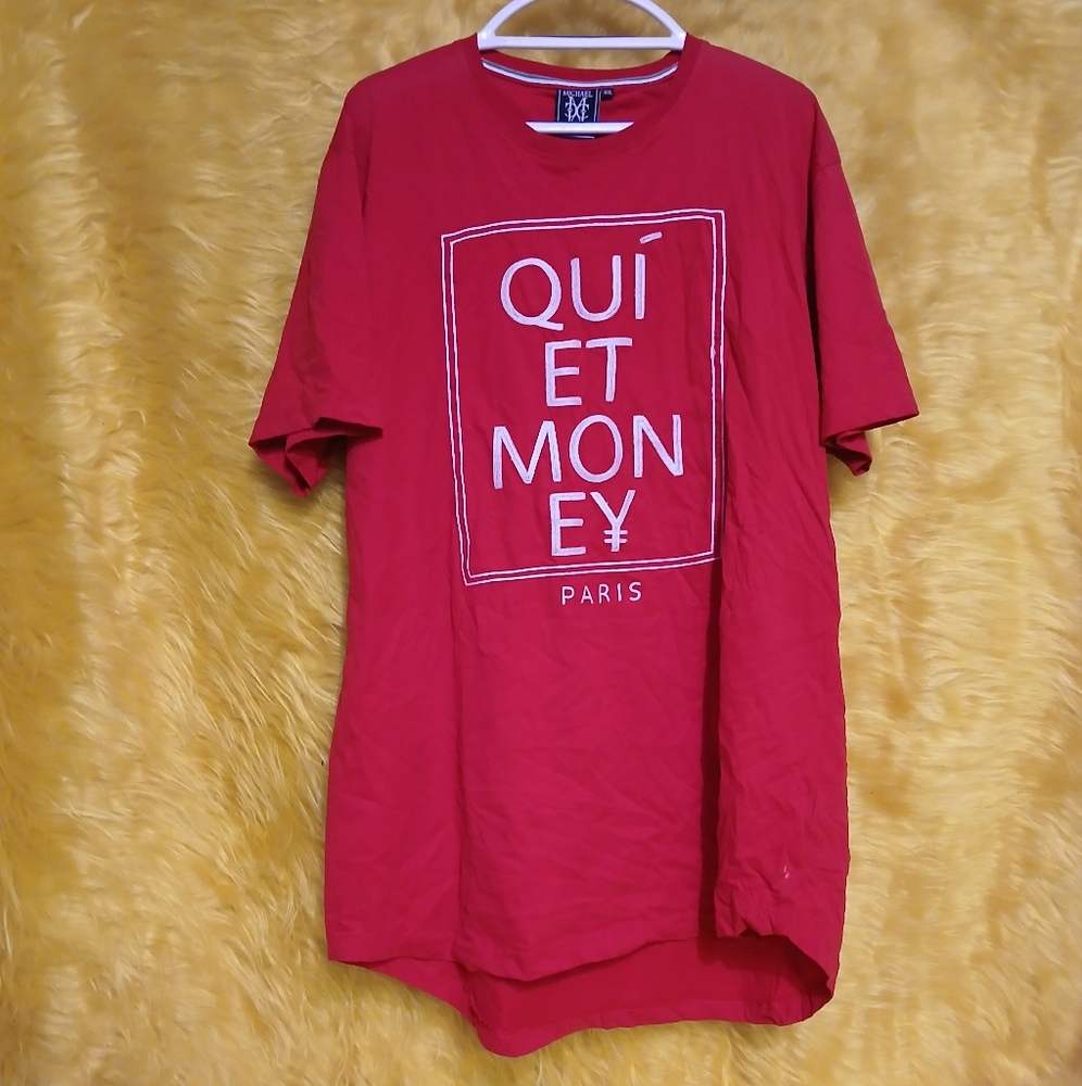 QUI ET MON EY NEW MICHAEL CHERRY SHORT SLEEVE T-SHIRT 4X
